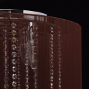 Elegancka lampa sufitowa na 6 żarówek z brązowym kloszem MW-LIGHT 465014506