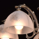 Elegancka lampa sufitowa w kolorze mosiądzu, pięcioramienna Ariadne MW-Light 450010905