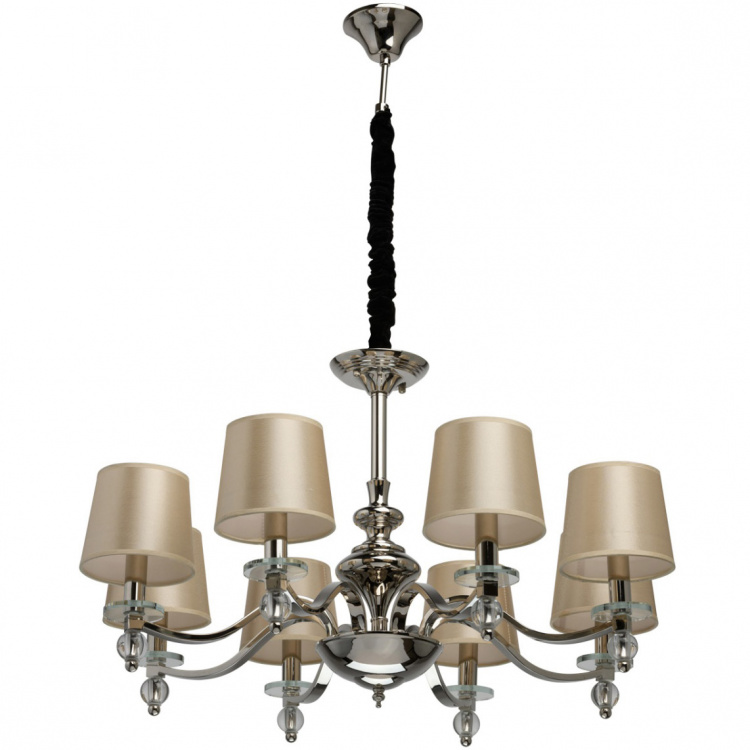 Elegancka lampa sufitowa / wisząca szampańskie klosze MW-LIGHT Elegance