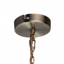 Elegancka lampa wisząca z ozdobnym szklanym kloszem MW-LIGHT 481012101