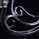 Elegancki czarny żyrandol do jadalni lub salonu 483010706
