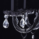 Elegancki czarny żyrandol z kryształami MW-LIGHT 313013306