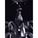 Elegancki czarny żyrandol z kryształami MW-LIGHT 313013306