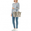 Elegancki koszyk na zakupy Reisenthel Carrybag Jungle Sand RBK6040