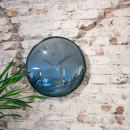 Elegancki zegar ścienny Glamour Nextime czarny 3235O