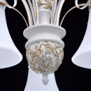 Elegancki żyrandol do salonu ze złotymi wzorkami MW-LIGHT Versace 639011405