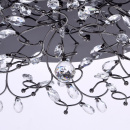 Eleganckie oświetlenie sufitowe - czarny, polerowany nikiel MW-LIGHT Elegance -  360011312