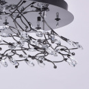 Eleganckie oświetlenie sufitowe - czarny, polerowany nikiel MW-LIGHT Elegance -  360011312