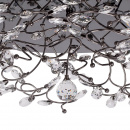 Eleganckie oświetlenie sufitowe - czarny, polerowany nikiel MW-LIGHT Elegance -  360011312