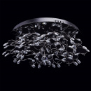 Eleganckie oświetlenie sufitowe - czarny, polerowany nikiel MW-LIGHT Elegance -  360011312