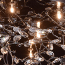 Eleganckie oświetlenie sufitowe - czarny, polerowany nikiel MW-LIGHT Elegance -  360011312