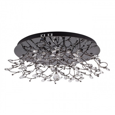 Eleganckie oświetlenie sufitowe - czarny, polerowany nikiel MW-LIGHT Elegance -  360011312