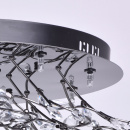 Eleganckie oświetlenie sufitowe - czarny, polerowany nikiel MW-LIGHT Elegance -  360011312