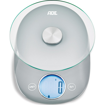 Elektroniczna waga kuchenna Carla do 5 kg ADE szara AD-KE 1703
