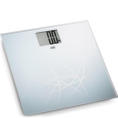 Elektroniczna waga łazienkowa Lotta ADE z dużym wyświetlaczem LCD AD-BE 1305