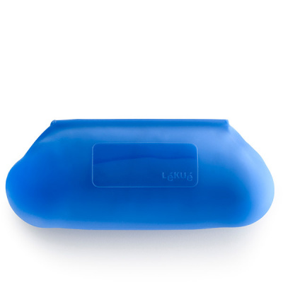 Etui na kanapkę 17cm Lekue niebieskie 3401717Z15U017