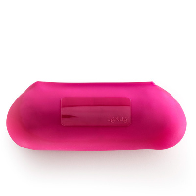 Etui na kanapkę 22cm Lekue różowe 3401722R15U017