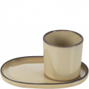 Filiżanka do espresso porcelanowa 80 ml Caractere Revol gałka muszkatołowa RV-652686-4