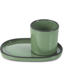 Filiżanka do espresso porcelanowa 80 ml Caractere Revol miętowa RV-652688-4