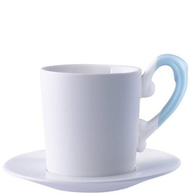 Filiżanka do espresso z niebieskim uszkiem Mix Loveramics LV-C063-11ABL