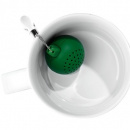 Filiżanka z silikonową zaparzaczką Sagaform Tea zielony SF-5015362