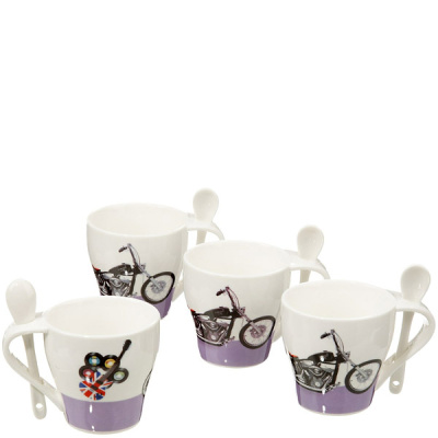 Filiżanki do espresso Cilio Retro Motor CI-251678