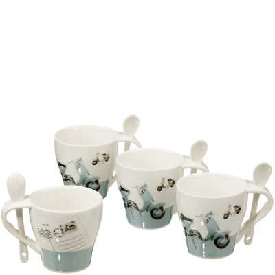 Filiżanki do espresso Cilio Retro Skuter CI-251630