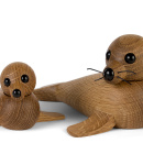 Foka drewniana duża Female Seal Spring Copenhagen 1037