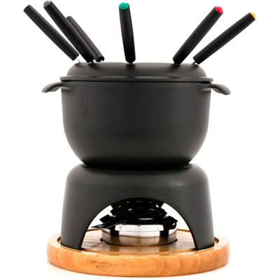 Fondue żeliwne Cook Chasseur czarne 1009-11