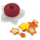 Foremki do ciastek gwiazdki Cuisipro CU-74709705