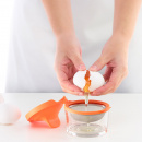 Foremki do jajek w koszulkach Lekue pomarańczowe, 2 sztuki 3402900N07U009