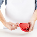 Foremki do lodów na patyku Truskawka XL Lekue - 4 sztuki 3400265S01U150