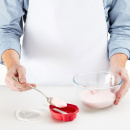 Foremki do lodów na patyku Truskawka XL Lekue - 4 sztuki 3400265S01U150