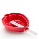 Foremki do lodów na patyku Truskawka XL Lekue - 4 sztuki 3400265S01U150