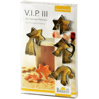 Foremki do wykrawania ciastek VIP III Birkmann 143 531