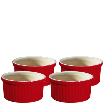 Foremki do zapiekania Kuchenprofi czerwone KU-0707001404