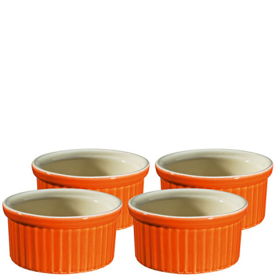 Foremki do zapiekania Kuchenprofi pomarańczowe KU-0707002004