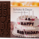 Foremki na czekoladki Litery i Cyfry Birkmann 251 731