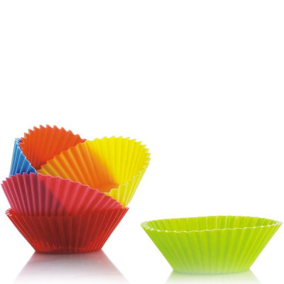 Foremki na mini muffiny Silicone Zone 12 sztuk SZ-10349-AA