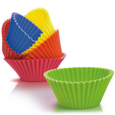 Foremki na muffinki kolorowe Silicone Zone SZ-10098-AC