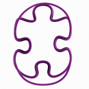 Foremki silikonowe do jajek w kształcie puzzli Mastrad MA-F66005