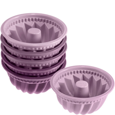 Foremki silikonowe na babeczki z dziurką Lurch LU-00085018