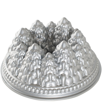 Forma aluminiowa do ciasta Śnieżne Choinki Pine Forest Nordic Ware 89737