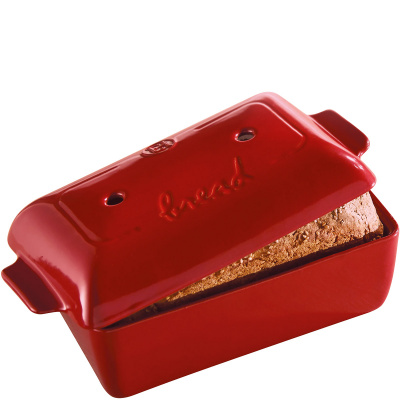 Forma ceramiczna do pieczenia chleba Emile Henry czerwona EH345504