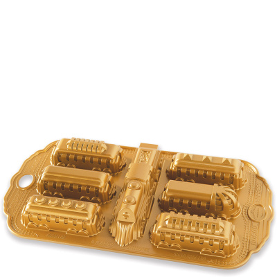 Forma do babeczek Nordic Express Nordic Ware złota 91977