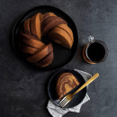 Forma do babki z kominem pleciony warkocz Braided Nordic Ware 95577