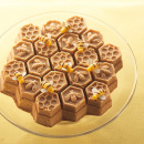 Forma do ciasta Plaster miodu Nordic Ware złota 85477