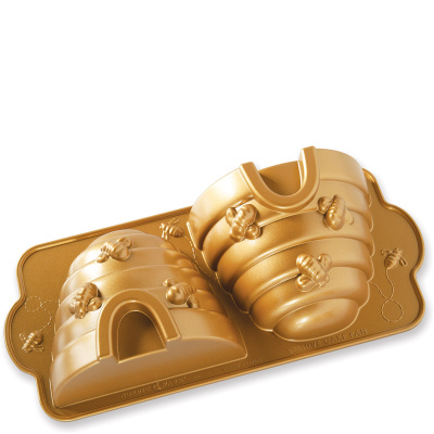 Forma do ciasta Ul Nordic Ware złota 54577