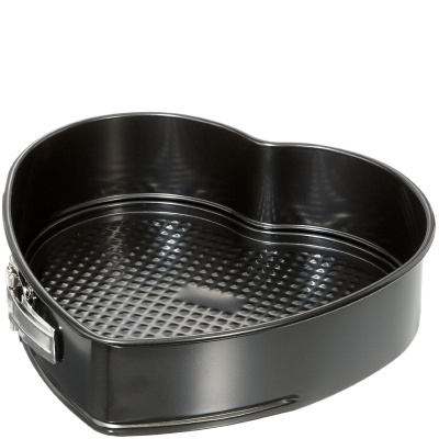 Forma do ciasta w kształcie serca z klamrą 24cm Kaiser 2300658377