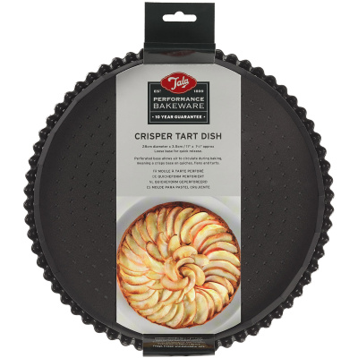 Forma do dużej tarty perforowana z wyjmowanym dnem Performance Tala 28 cm 10A19418